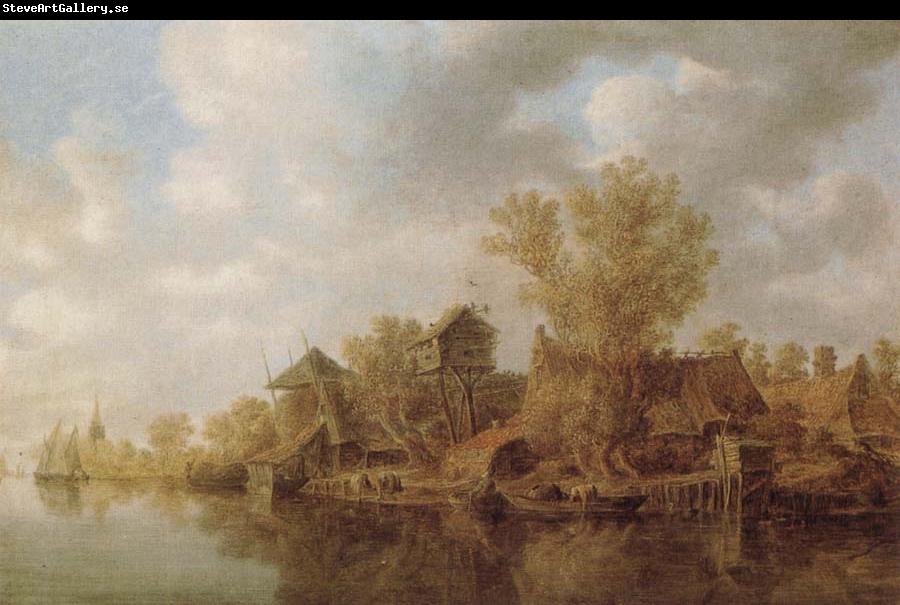 Jan van Goyen River Landscape